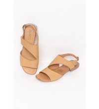 Alyssa Tan Leather Sandal