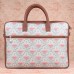 Karur Aquamarine Floral Motif Laptop Bag