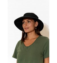 Boreen Black Roll Up Visor